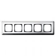 Рамка 5-ая Gira ClassiX Хром/Хром