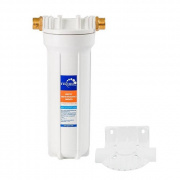 Фильтр магистральный 10"SL ГЕЙЗЕР 1П - 1/2" х 3/4" (НР/НР, непрозрачная колба)