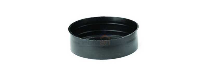 Заглушка для двустенных труб, наружная, полипропилен, д.160 мм DKC