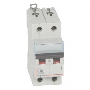 Автоматический выключатель Legrand DX3 2П B16A 6000/10kA (автомат)